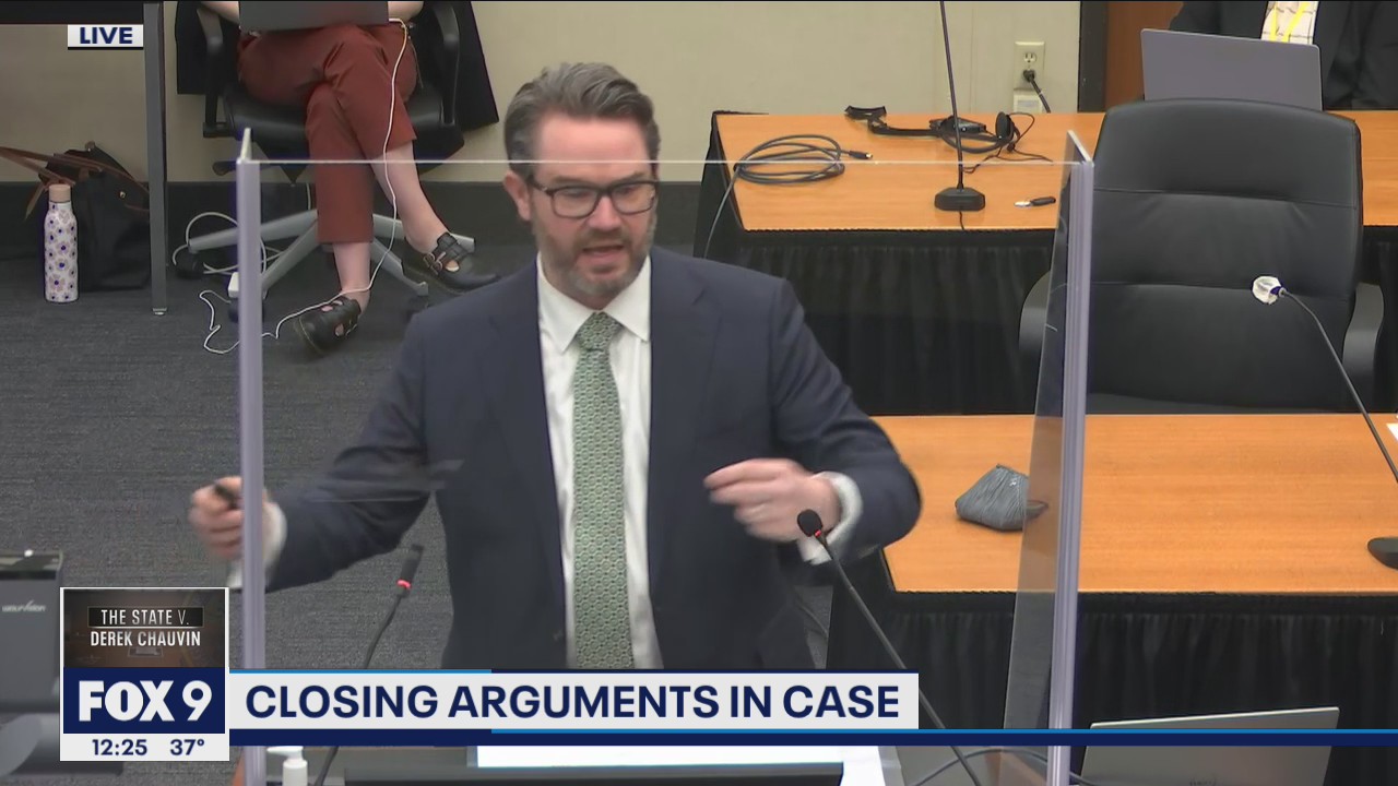 Part One of Defense closing arguments in Derek Chauvin Trial
