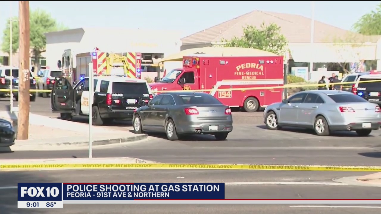 Suspect dead following Peoria police shooting
