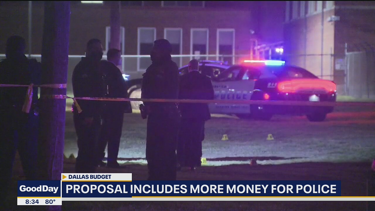 Dallas budget proposal includes more money for police