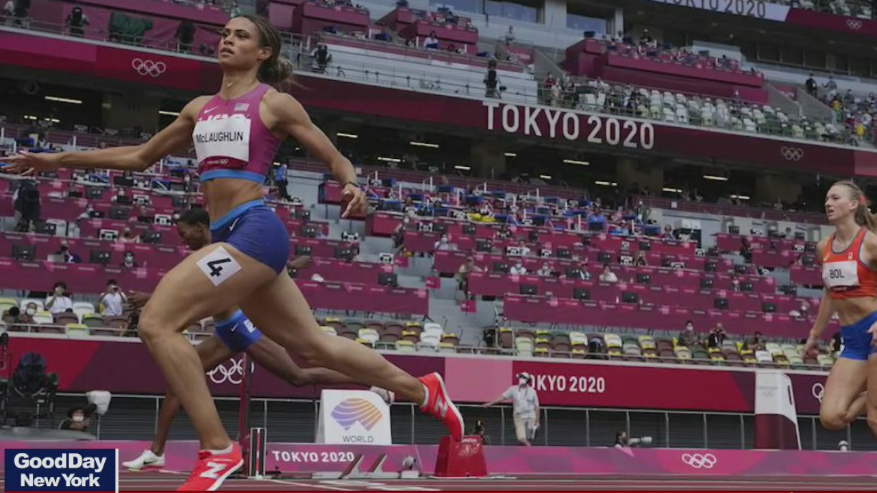 Sydney McLaughlin wins gold