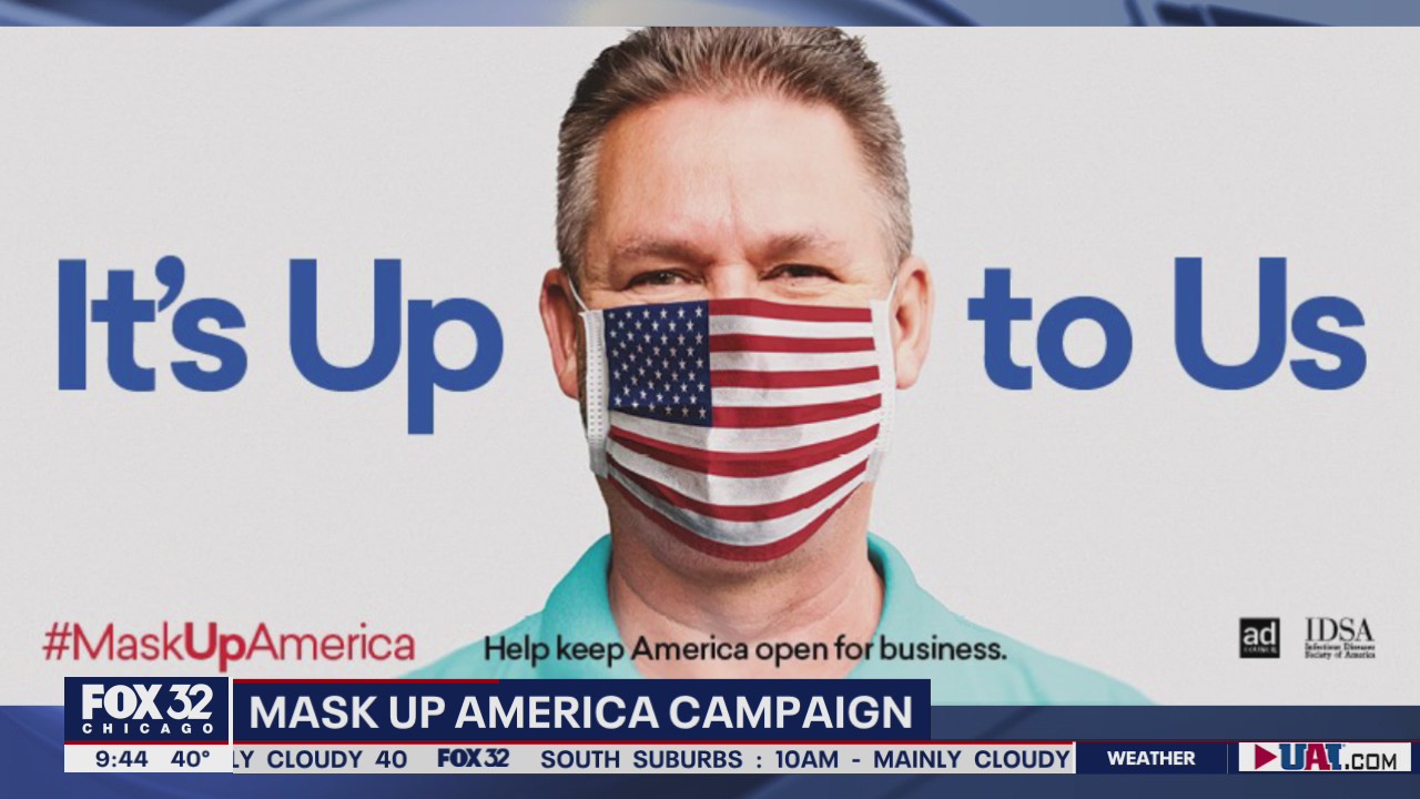 Mask Up America campaign aims to normalize basic COVID-19 precautions