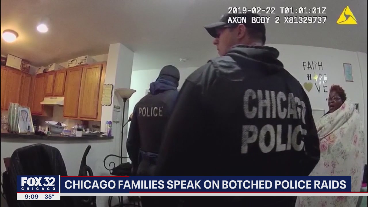 Chicago families speak out against 'traumatic' botched police raids
