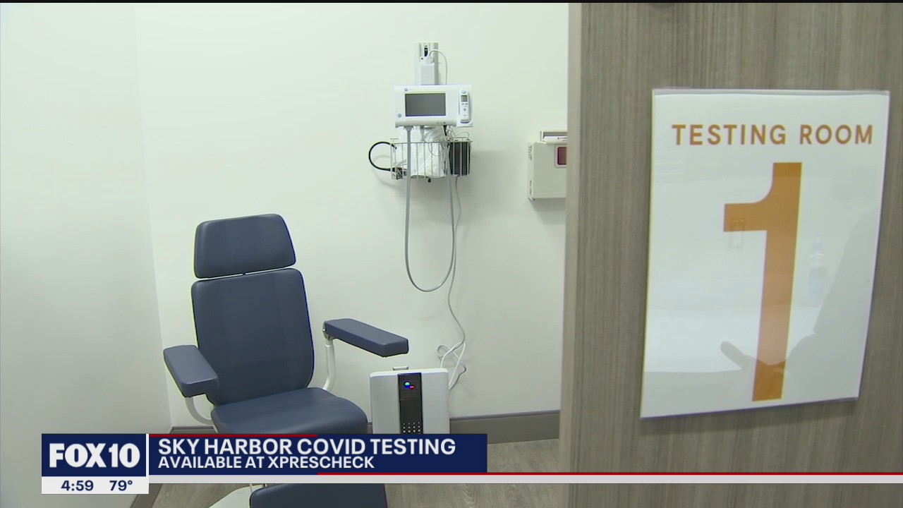 Coronavirus testing site opened at Sky Harbor Airport