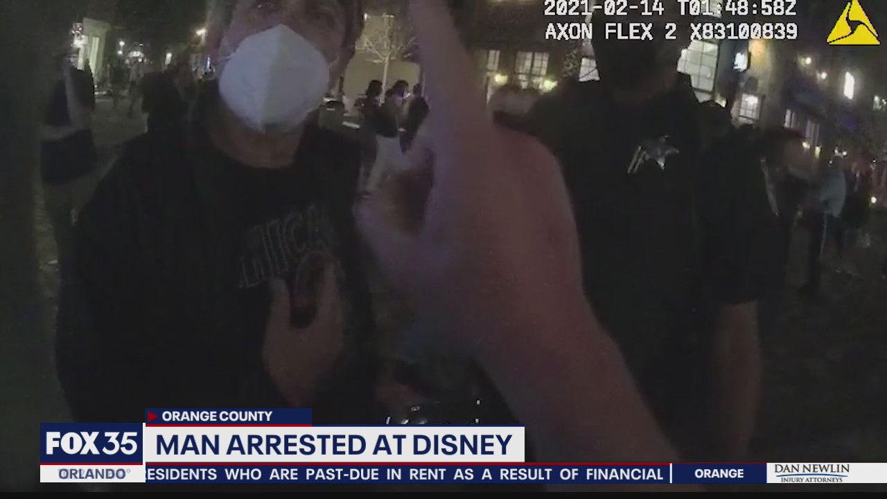 Man arrested at Disney
