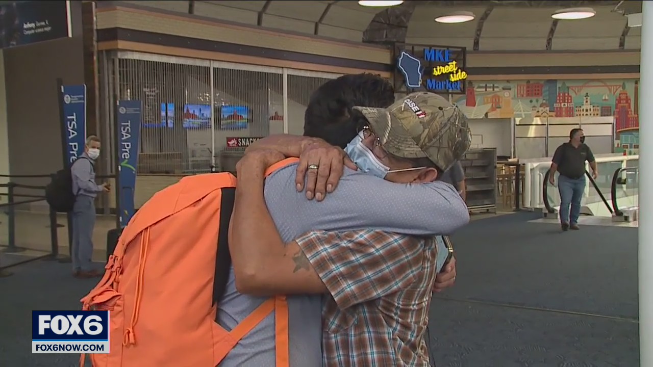 Son, father reunite in Milwaukee after 35 years apart