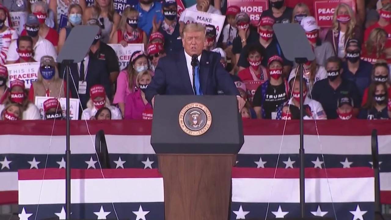 President Trump holds campaign rally in Florida