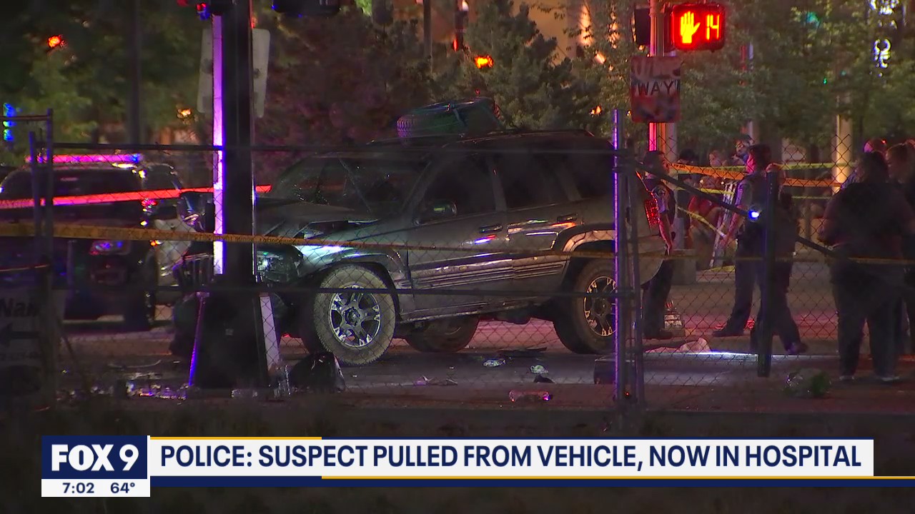Suspect drives vehicle into group of protesters in Uptown, killing 1