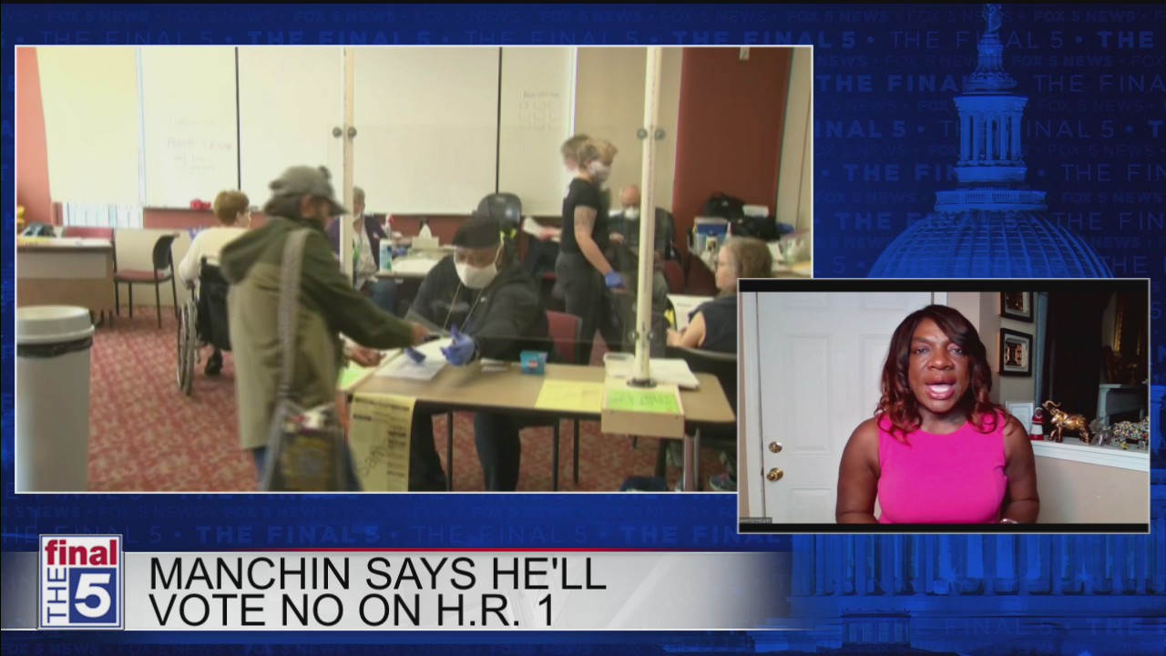 Manchin no vote announcement on HR 1 angers fellow Dems