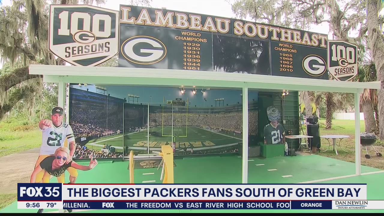 Packers fans in Lake County build Lambeau Field