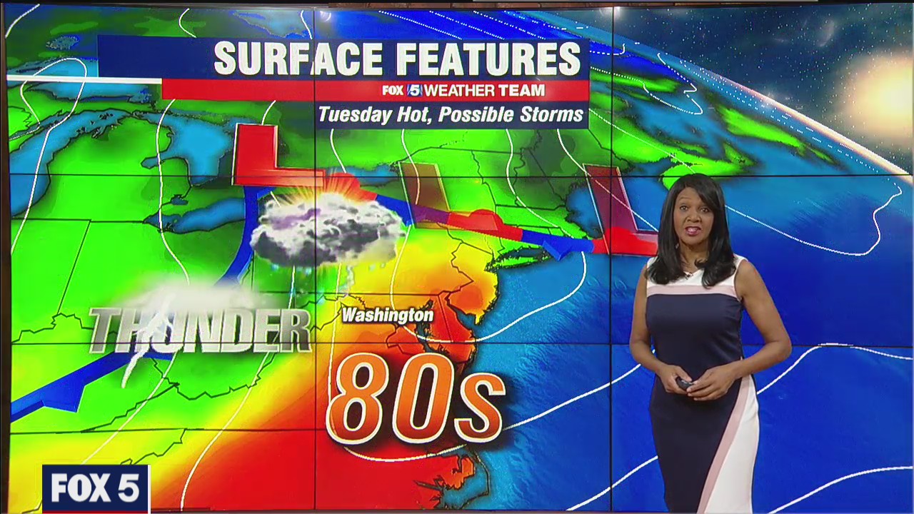 FOX 5 Weather forecast for Tuesday, May 4, 2021