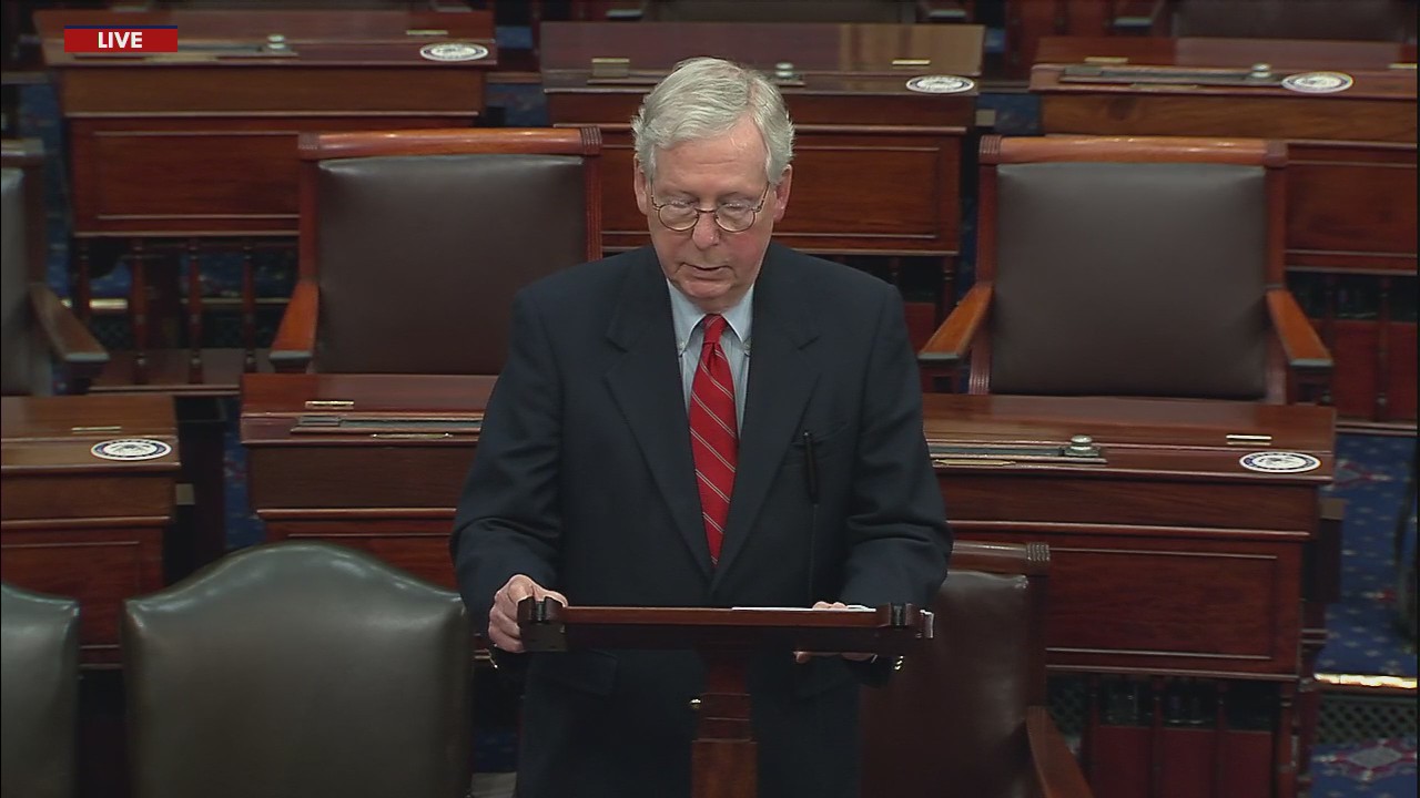 Congress reaches deal on COVID-19 relief package.