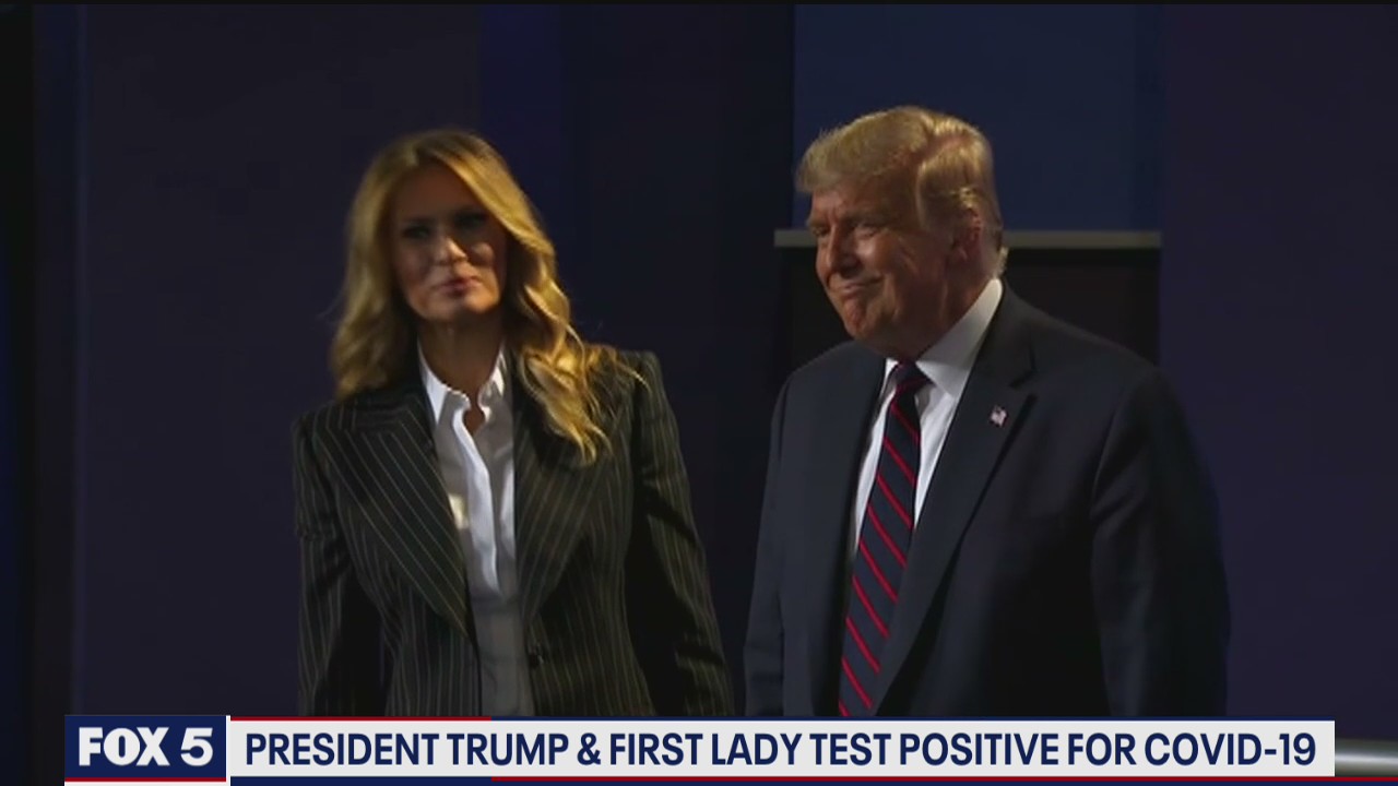 President Trump, first lady test positive for COVID-19