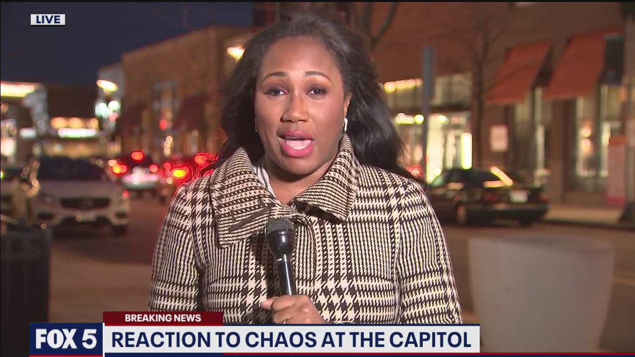 Reaction to chaos at the Capitol