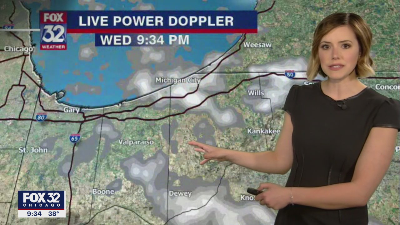 10 p.m. forecast for Chicagoland on March 31