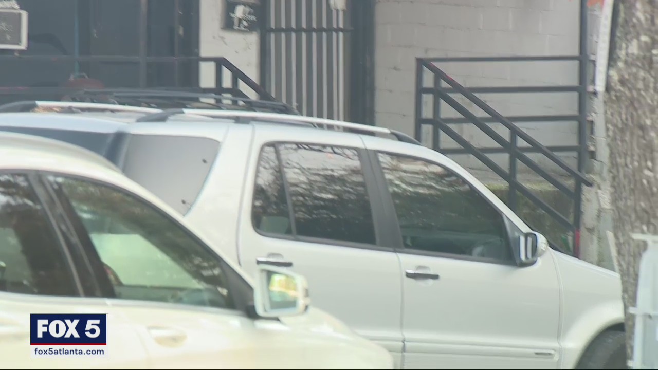 Double shooting outside recording studio