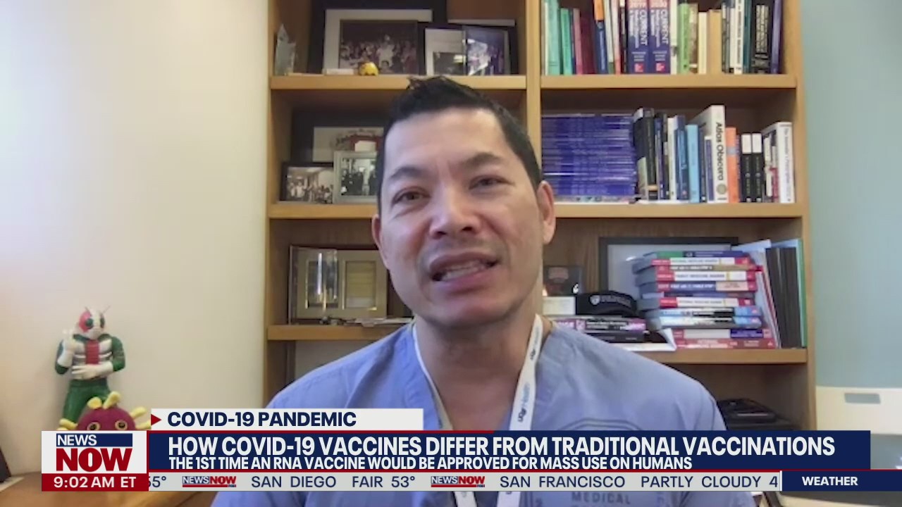 Doctor explains how COVID-19 vaccines differ from traditional vaccines