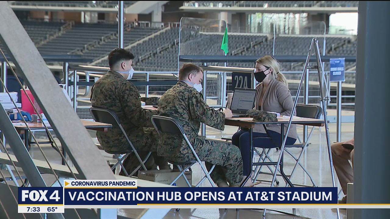FEMA vaccination site in Arlington moves