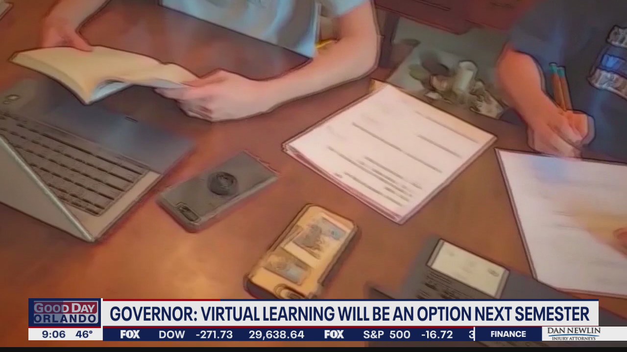 Governor: Virtual learning will be an option next semester