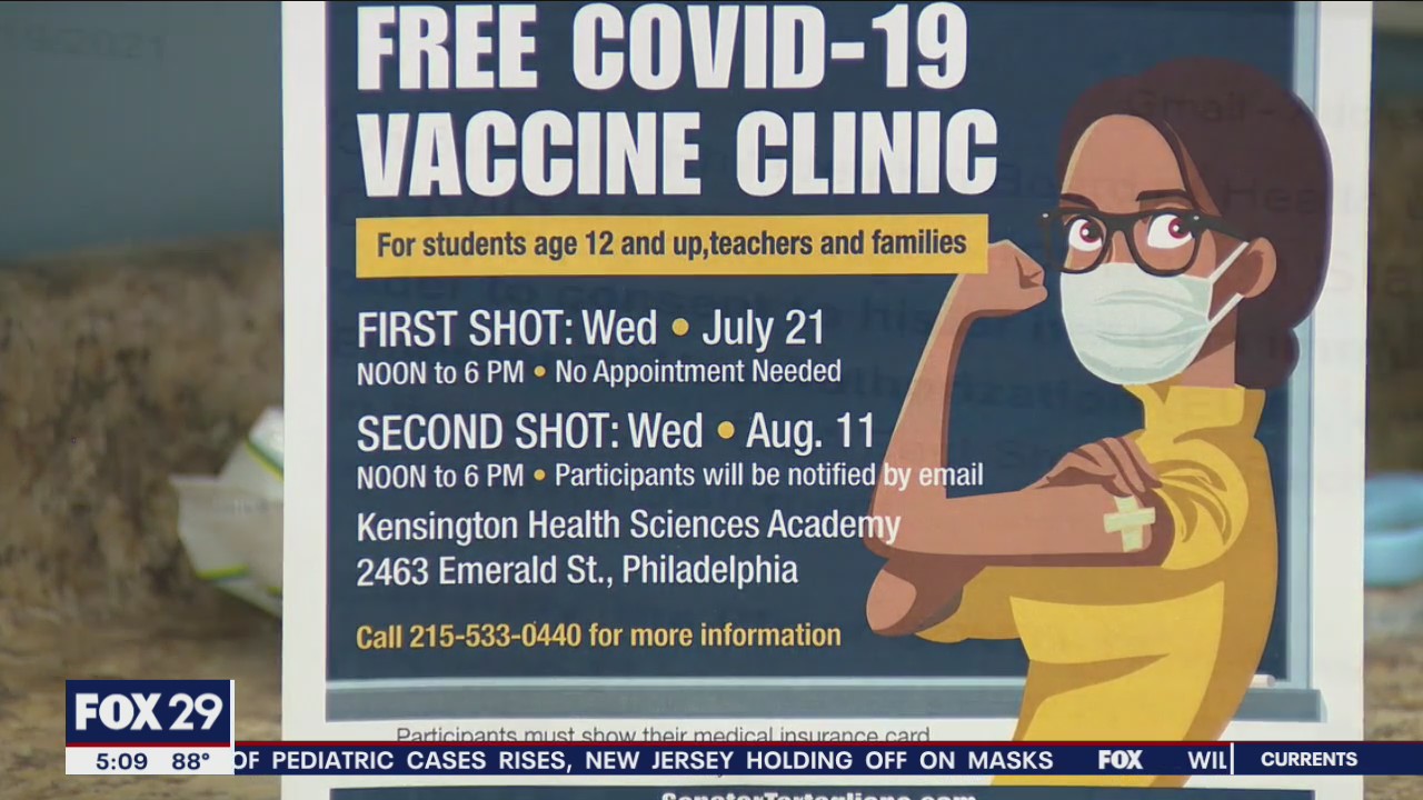 North Philly pharmacist teams up with School District of Philadelphia to host vaccine clinic