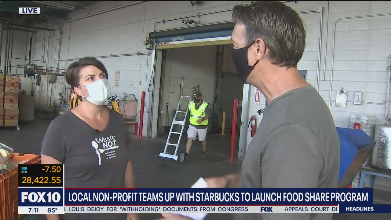 Phoenix non-profit organization teams up with Starbucks to launch food share program