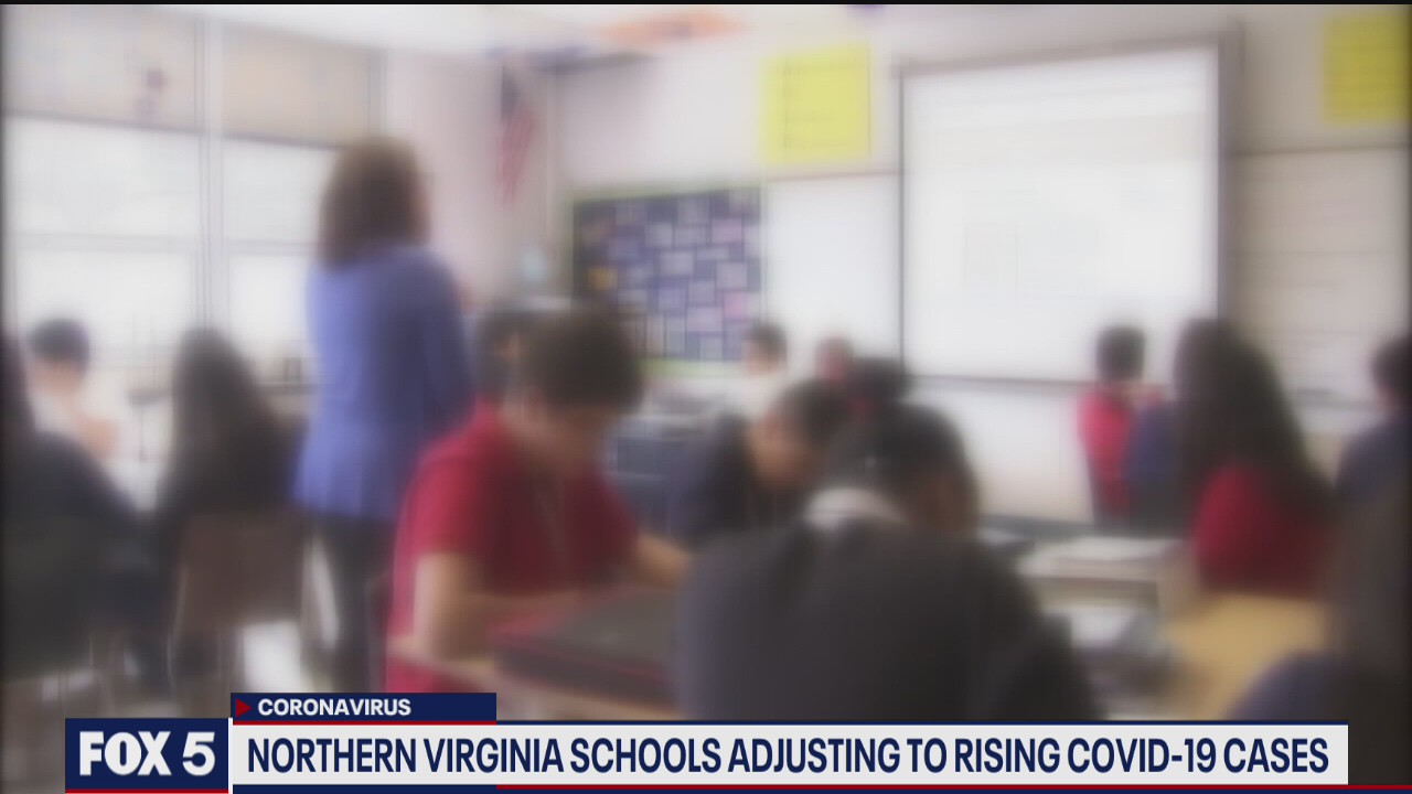 Northern Virginia schools adjusting to rising COVID-19 cases