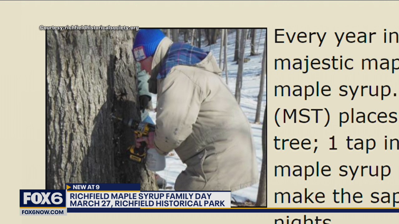 It's spring in Wisconsin, which means it's time to get tapping Maple trees