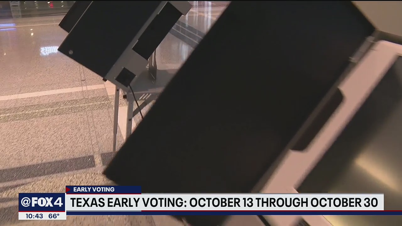 North Texas elections administrators ready for start of early voting