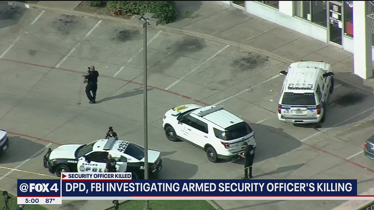 Security officer killed while trying to service Dallas credit union ATM