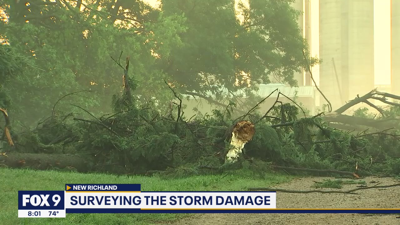 Severe storms Wednesday night leave trail of damage in western Wisconsin