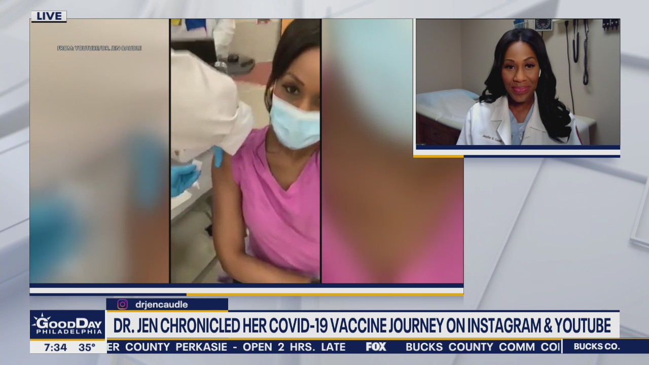 Dr. Jen Caudle chronicles her coronavirus vaccine journey