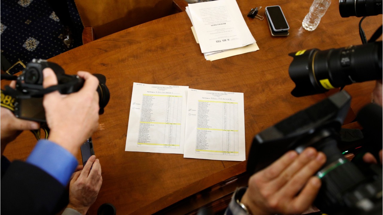 Judiciary panel sends articles of impeachment to House floor