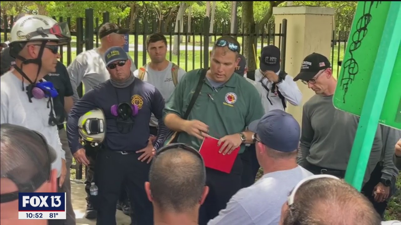 Local task force heads to Surfside to help in search and rescue