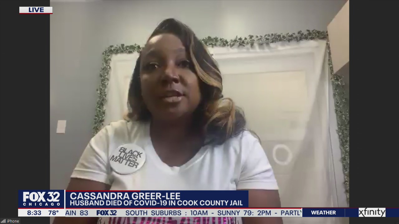 Wife of Cook County Jail inmate who died of COVID-19 speaks out