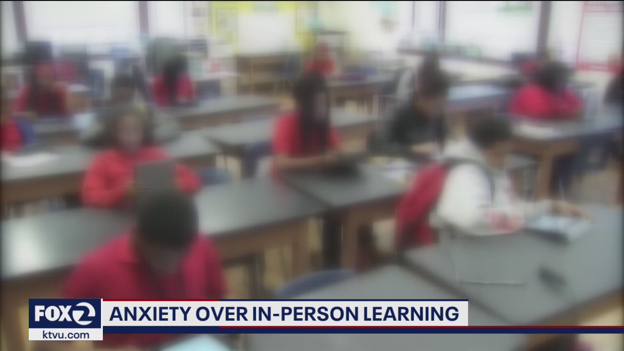 How to address anxiety over "in-person" learning