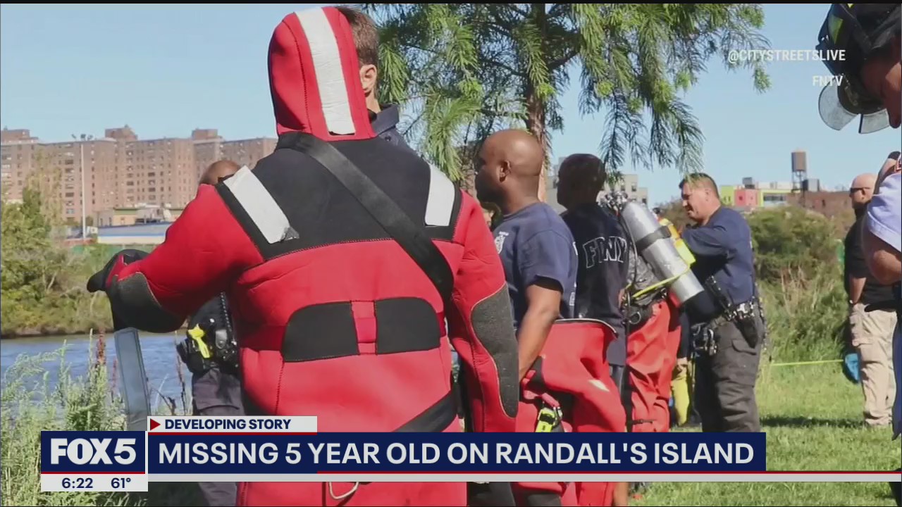 Missing 5-year-old off of Randall's Island