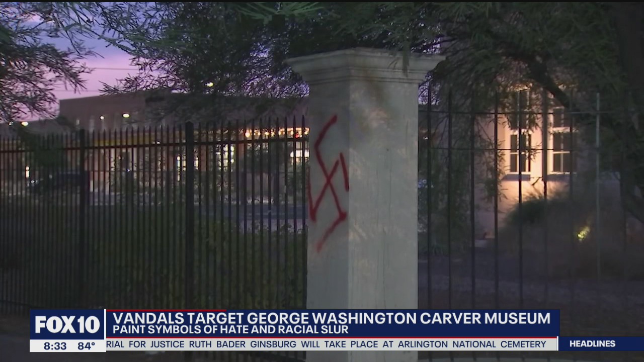 Vandals target George Washington Carver Museum near downtown Phoenix