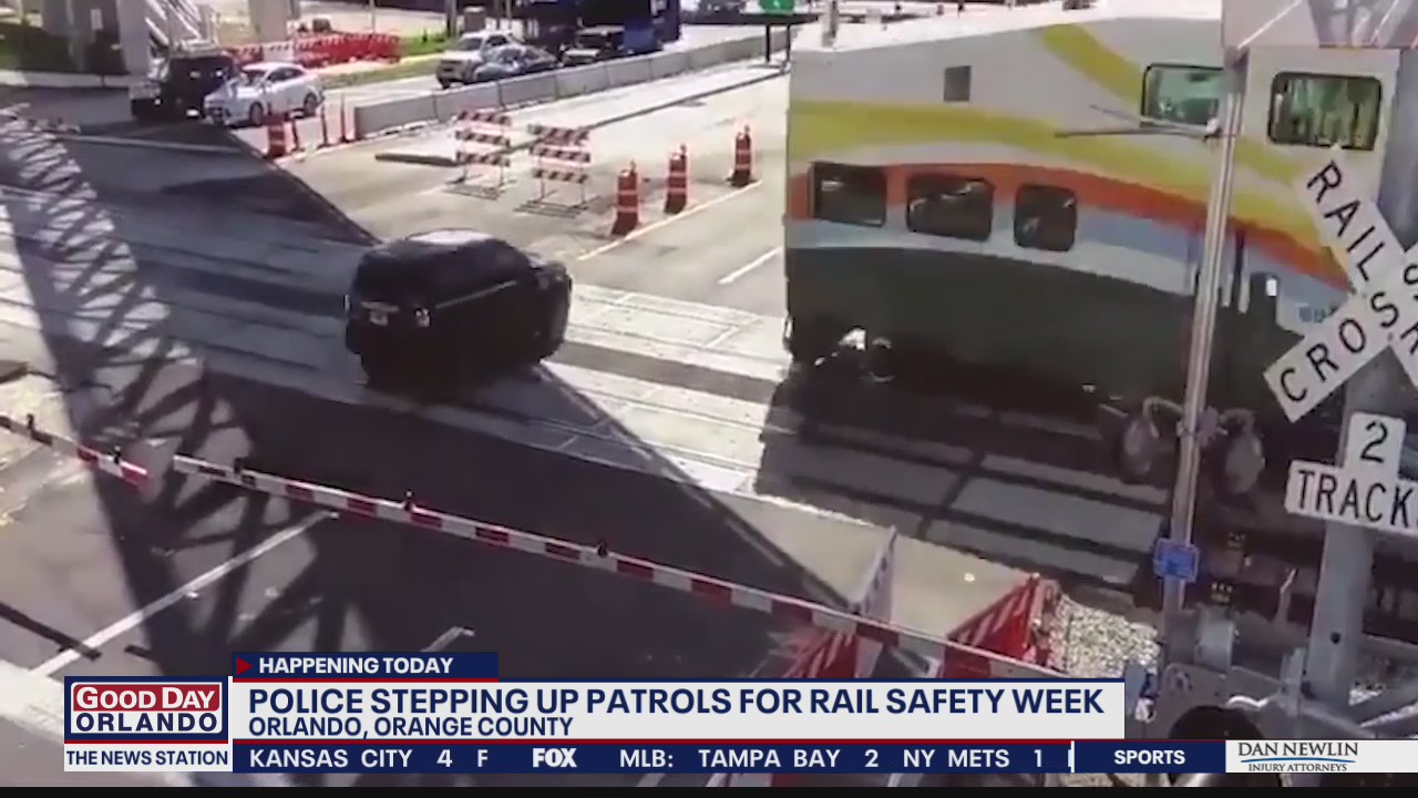 Orlando police step up patrols during Rail Safety Week