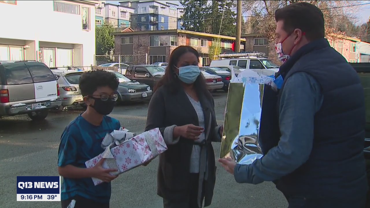 Mother, son who lost home due to fire receive special holiday surprise