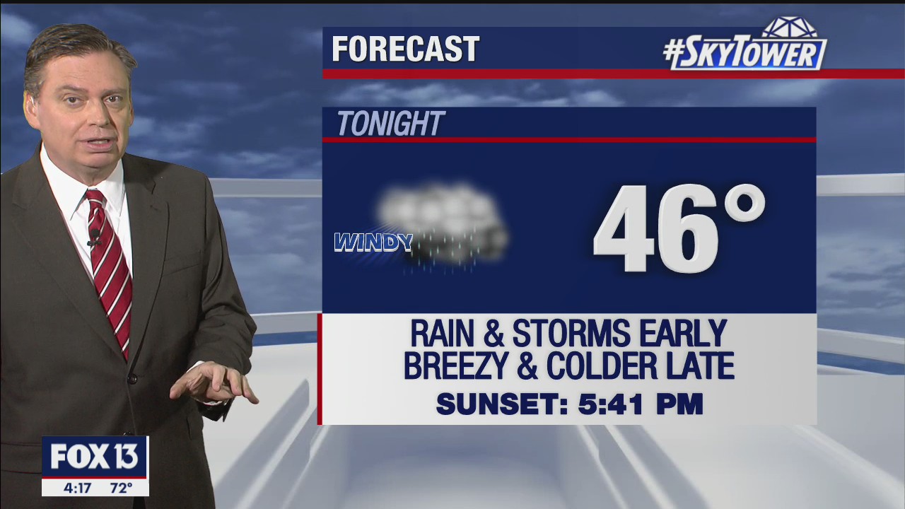 Christmas Eve weathercast