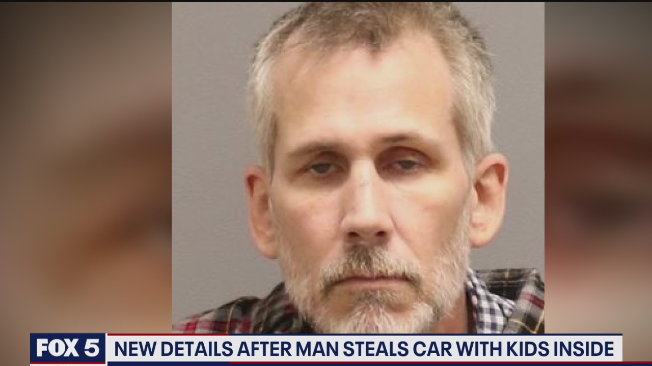 New details after man steals car with kids inside