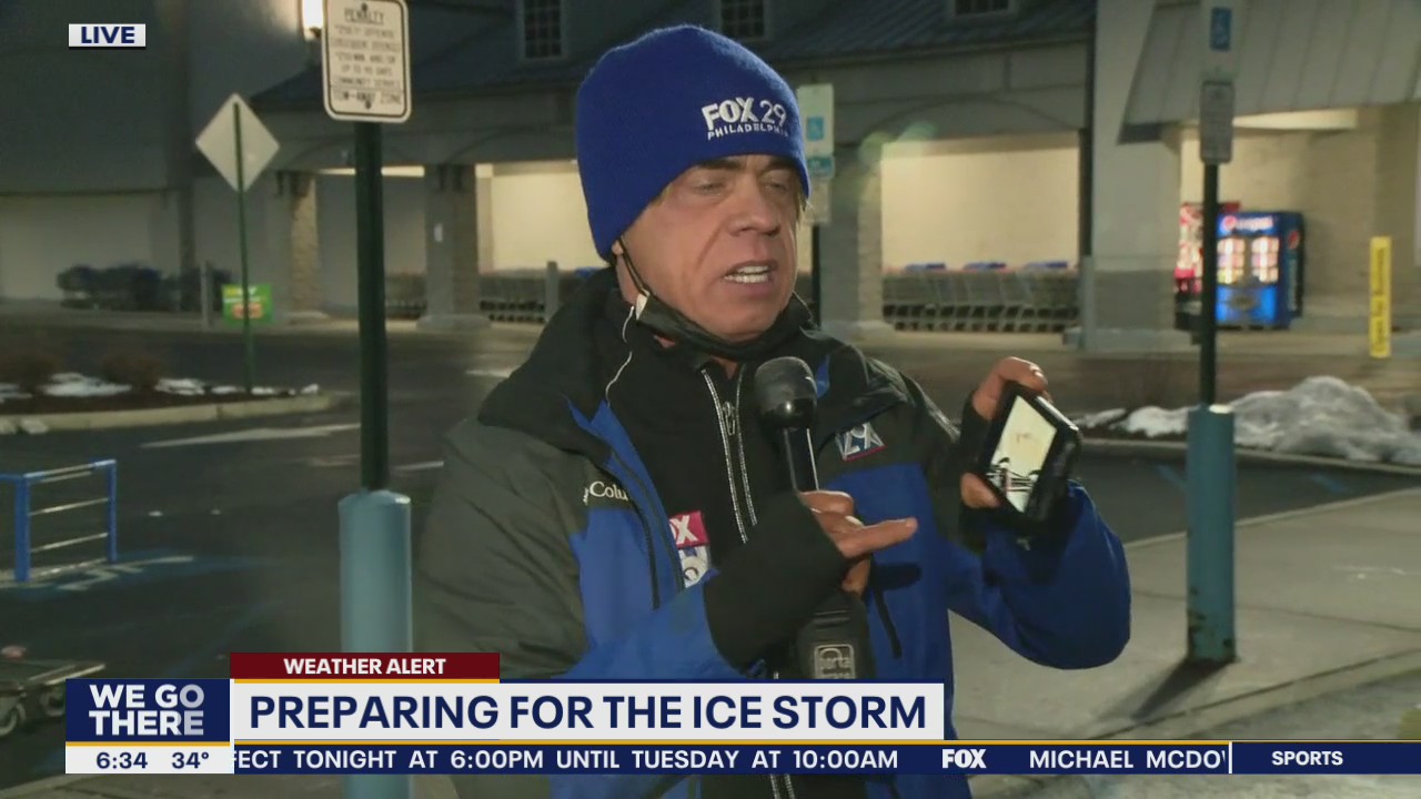 Preparing for the ice storm