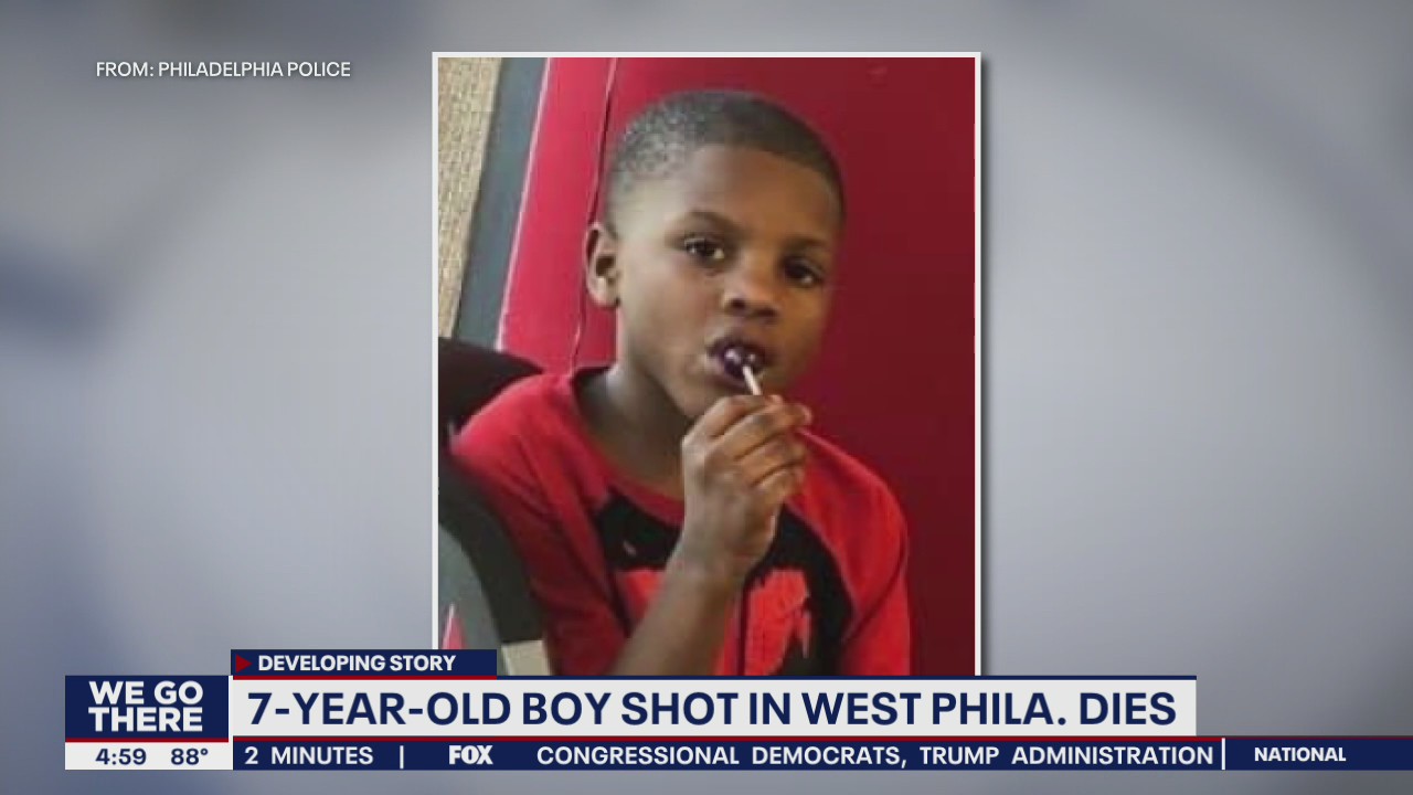 Police: 7-year-old boy dies following Saturday shooting in West Philadelphia