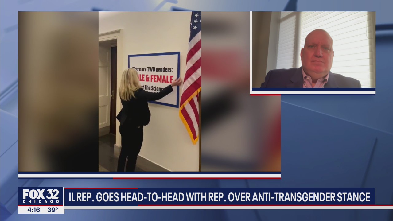 Illinois Rep. goes head-to-head with congresswoman over anti-transgender stance