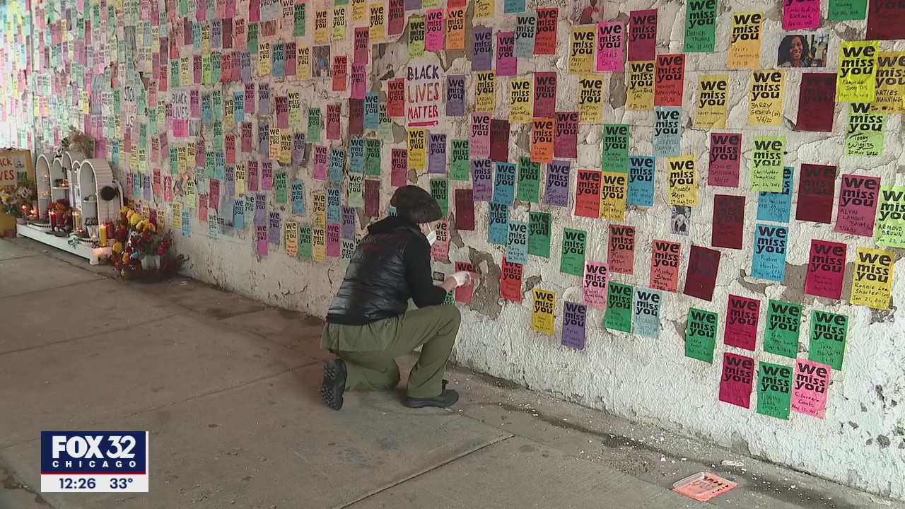 Mural dedicated to victims of police violence keeps growing