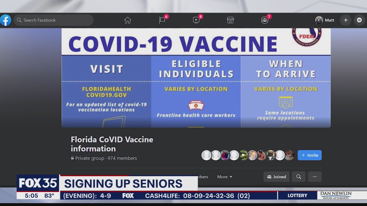 Facebook group helps seniors find COVID shots in their area