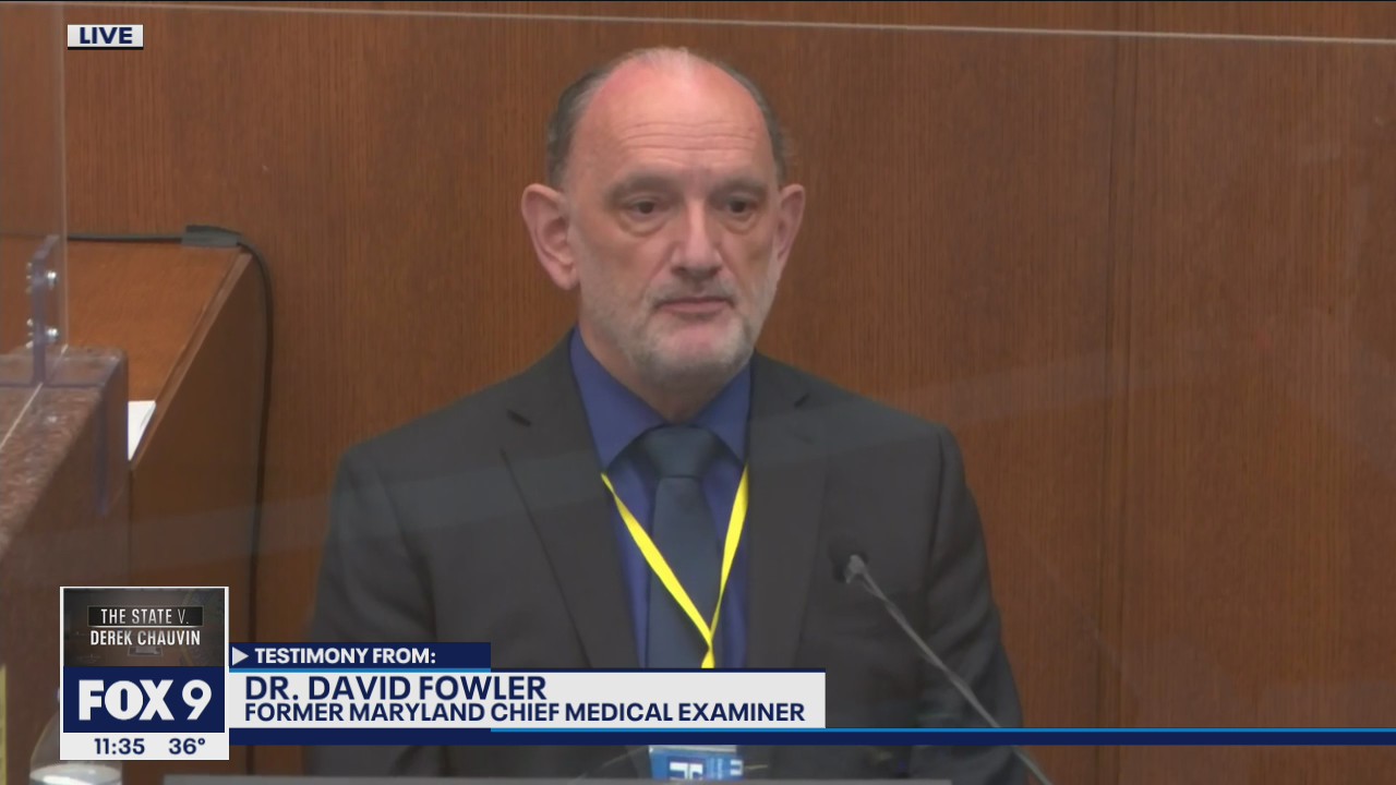 Medical expert says carbon monoxide didn't cause George Floyd's death, but was significant contributing factor