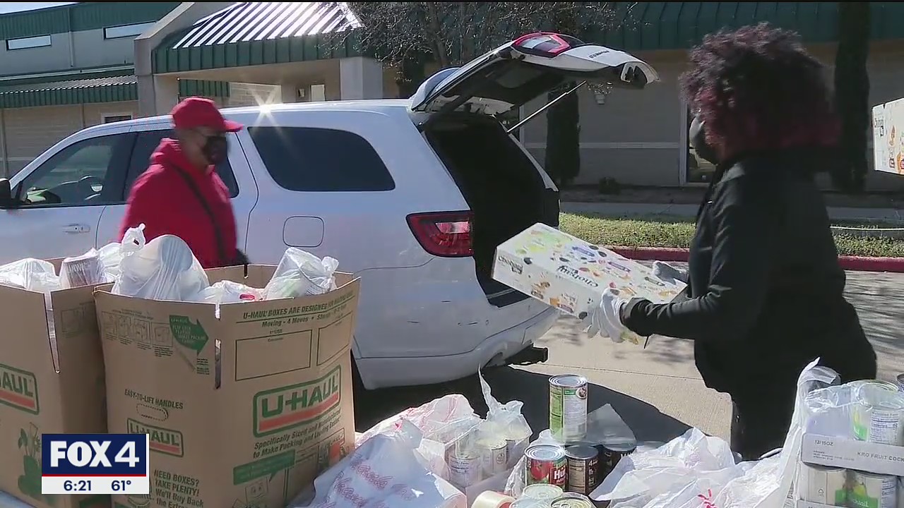 North Texas organizations continuing to help families in need from the pandemic, winter storm