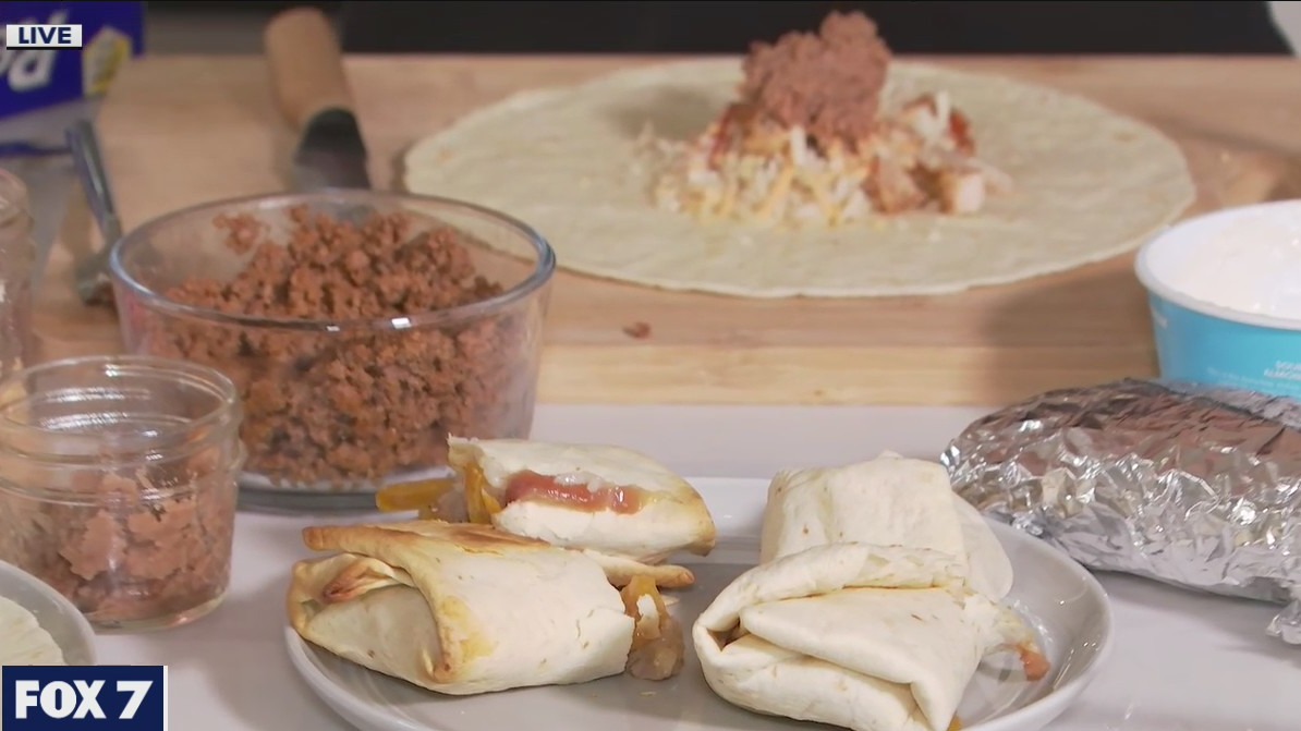 Freezer burrito recipe with FOX 7 Austin's Tierra Neubaum