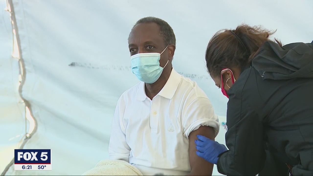 DeKalb County CEO gets COVID-19 vaccine