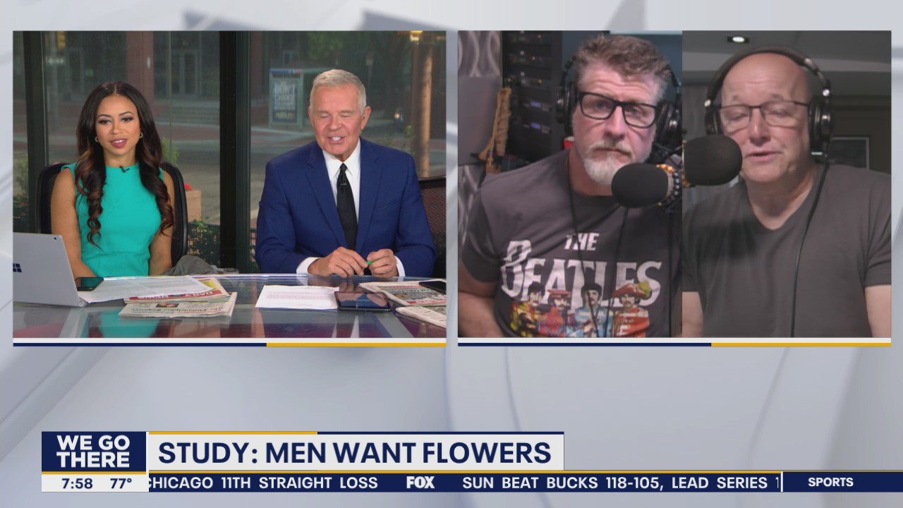 Study: Men Want Flowers